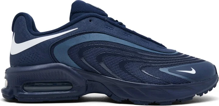 Nike Men's Air Max Fire Casual Sneakers from Finish Line - Mid Navy, White - Image 3