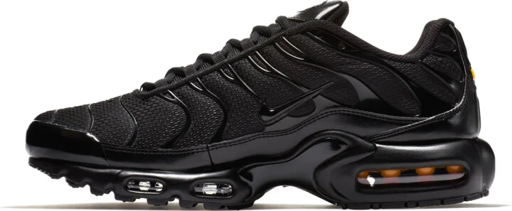 Nike Men's Air Max Plus Shoes in Black | 604133-050 - Image 4