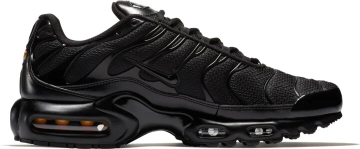 Nike Men's Air Max Plus Shoes in Black | 604133-050 - Image 8