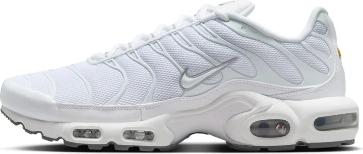 Nike Men's Air Max Plus Shoes in White | 604133-139