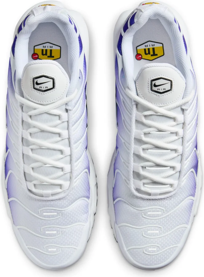 Nike Men's Air Max Plus Shoes in White | DM0032-105 - Image 4