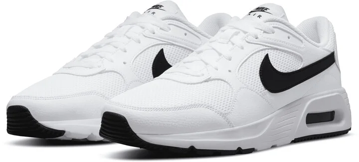 Nike Men's Air Max SC Shoes in White | CW4555-102 - Image 5