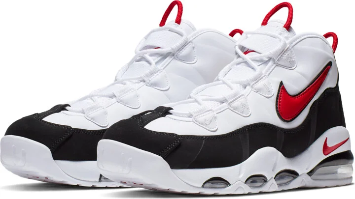 Nike Men's Air Max Uptempo '5 Shoes in White | CK0892-101 - Image 5