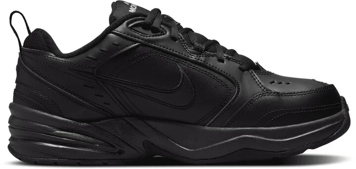 Nike Men's Air Monarch IV Workout Shoes (Extra Wide) in Black | 416355-001 - Image 3