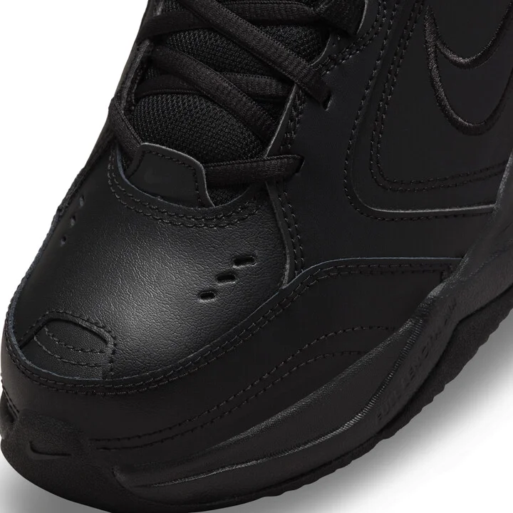 Nike Men's Air Monarch IV Workout Shoes (Extra Wide) in Black | 416355-001 - Image 7