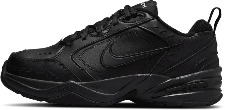 Nike Men's Air Monarch IV Workout Shoes (Extra Wide) in Black | 416355-001