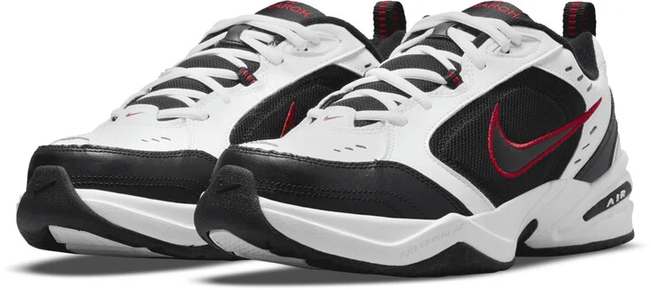 Nike Men's Air Monarch IV Workout Shoes (Extra Wide) in White | 416355-101 - Image 5