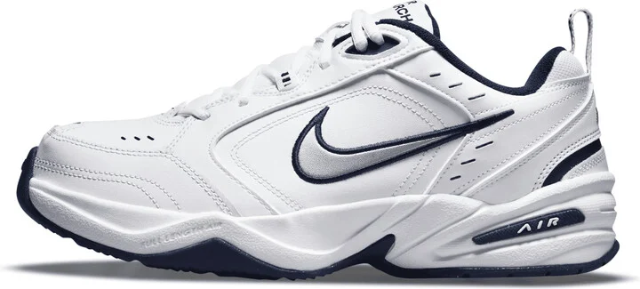 Nike Men's Air Monarch IV Workout Shoes (Extra Wide) in White | 416355-102