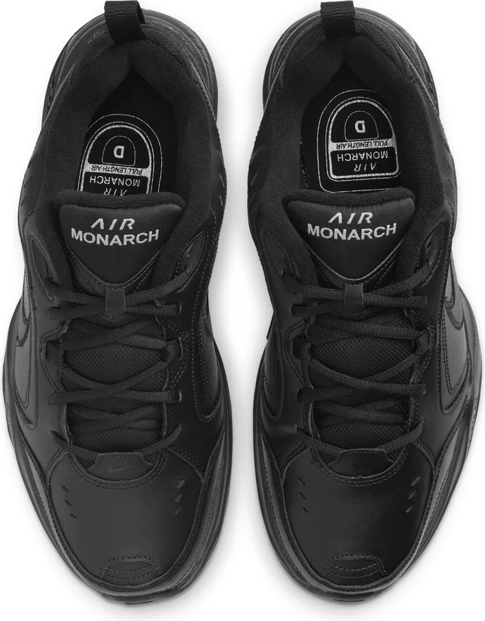 Nike Men's Air Monarch IV Workout Shoes in Black | 415445-001 - Image 4
