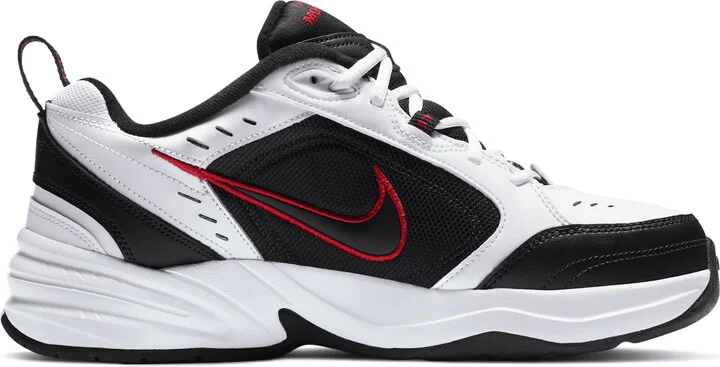 Nike Men's Air Monarch IV Workout Shoes in White | 415445-101 - Image 3