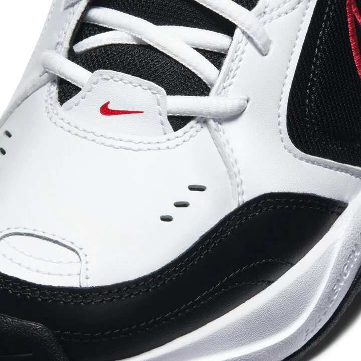 Nike Men's Air Monarch IV Workout Shoes in White | 415445-101 - Image 8