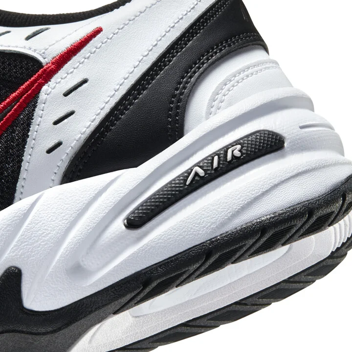 Nike Men's Air Monarch IV Workout Shoes in White | 415445-101 - Image 9