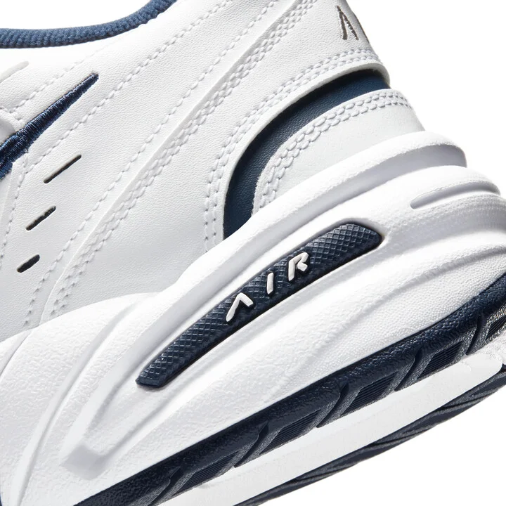 Nike Men's Air Monarch IV Workout Shoes in White | 415445-102 - Image 8