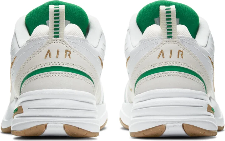 Nike Men's Air Monarch IV Workout Shoes in White | 415445-103 - Image 6