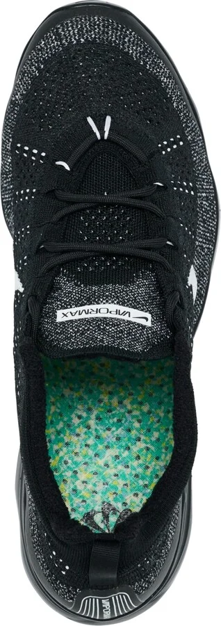 Nike Men's Air VaporMax 2023 Fly Knit Running Sneakers from Finish Line - Black, White - Image 5