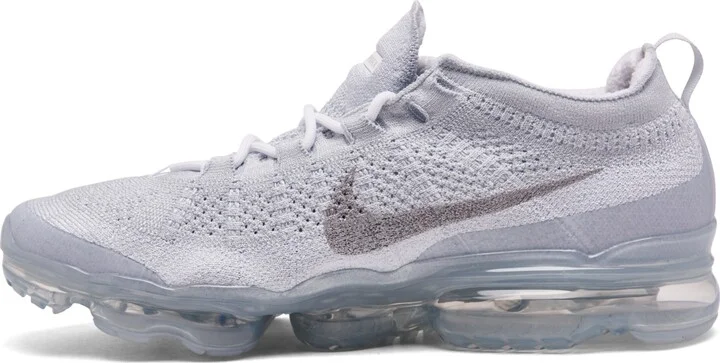 Nike Men's Air VaporMax 2023 Fly Knit Running Sneakers from Finish Line - Black, White - Image 8