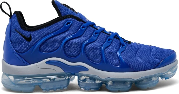 Nike Men's Air VaporMax Plus Running Sneakers from Finish Line - Game Royal, Black - Image 2