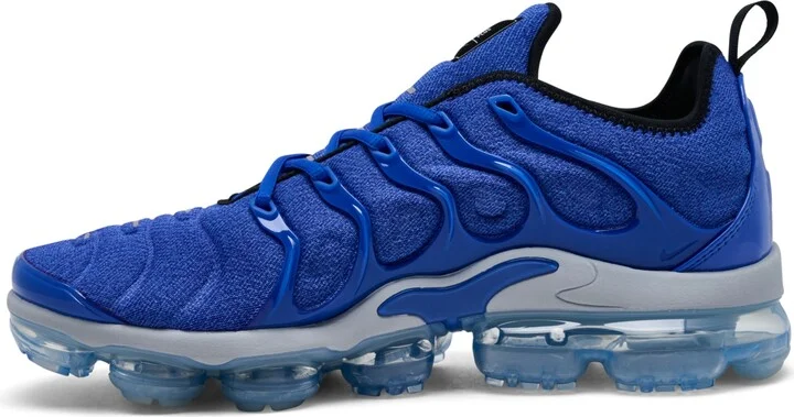 Nike Men's Air VaporMax Plus Running Sneakers from Finish Line - Game Royal, Black - Image 3