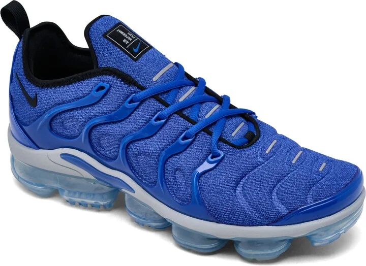 Nike Men's Air VaporMax Plus Running Sneakers from Finish Line - Game Royal, Black