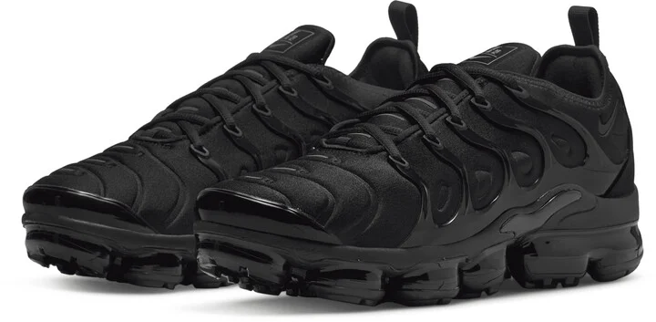 Nike Men's Air VaporMax Plus Shoes in Black | 924453-004 - Image 6