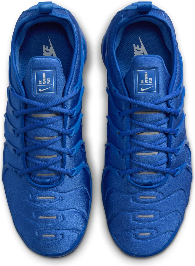 Nike Men's Air VaporMax Plus Shoes in Blue | HJ9148-480 - Image 4