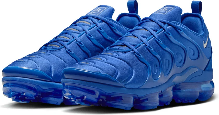 Nike Men's Air VaporMax Plus Shoes in Blue | HJ9148-480 - Image 5