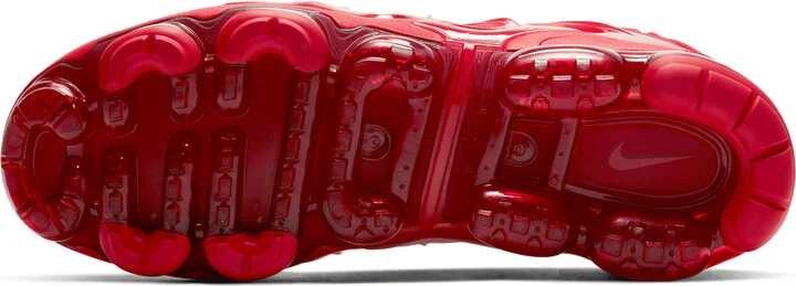 Nike Men's Air VaporMax Plus Shoes in Red | CW6973-600 - Image 2