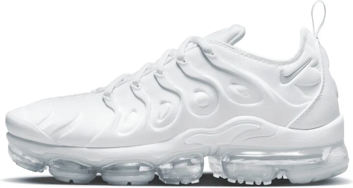Nike Men's Air VaporMax Plus Shoes in White | 924453-100