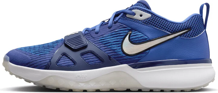 Nike Men's Air Zoom Diamond Elite Turf Baseball Shoes in Blue | DZ0503-400