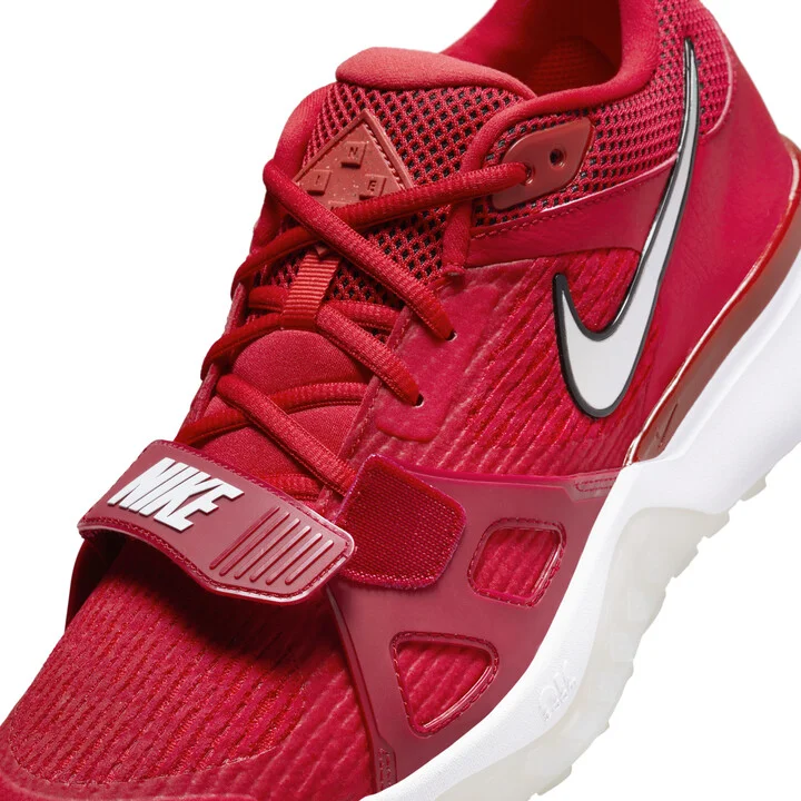 Nike Men's Air Zoom Diamond Elite Turf Baseball Shoes in Red | DZ0503-600 - Image 7