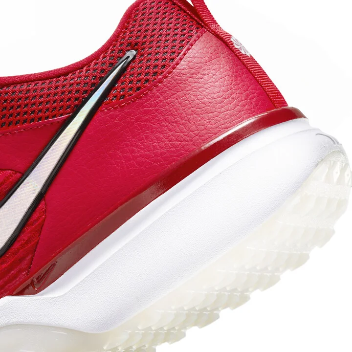 Nike Men's Air Zoom Diamond Elite Turf Baseball Shoes in Red | DZ0503-600 - Image 8