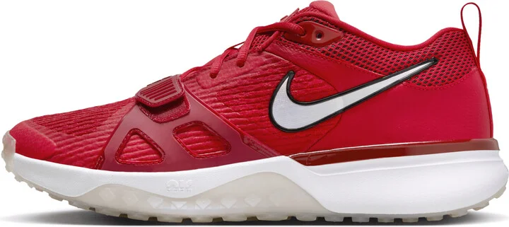 Nike Men's Air Zoom Diamond Elite Turf Baseball Shoes in Red | DZ0503-600