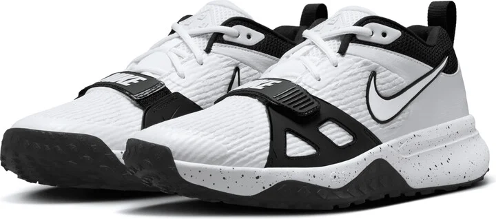 Nike Men's Air Zoom Diamond Elite Turf Baseball Shoes in White | DZ0503-104 - Image 5