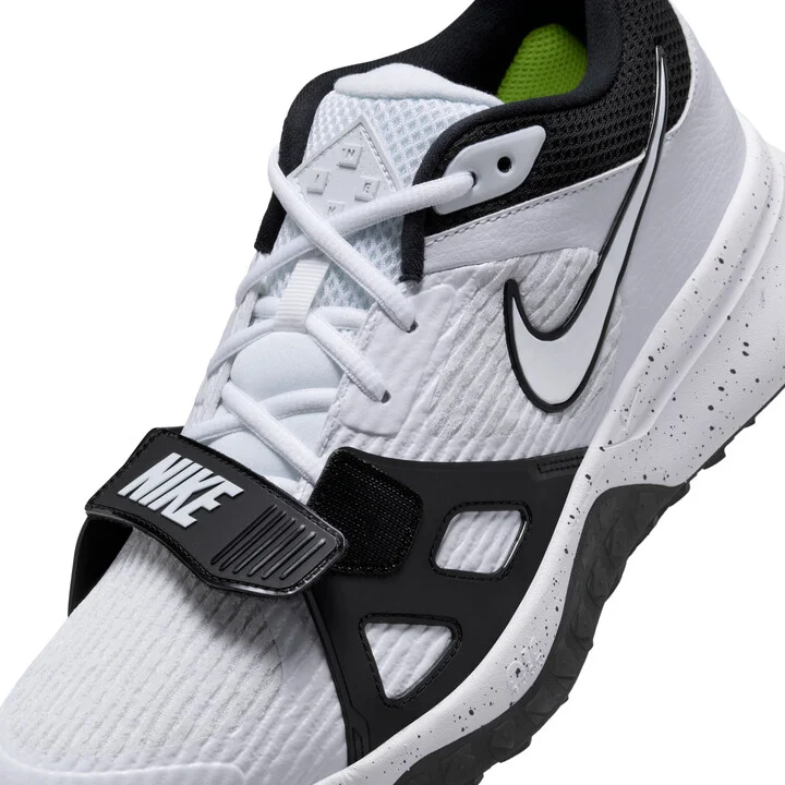 Nike Men's Air Zoom Diamond Elite Turf Baseball Shoes in White | DZ0503-104 - Image 7