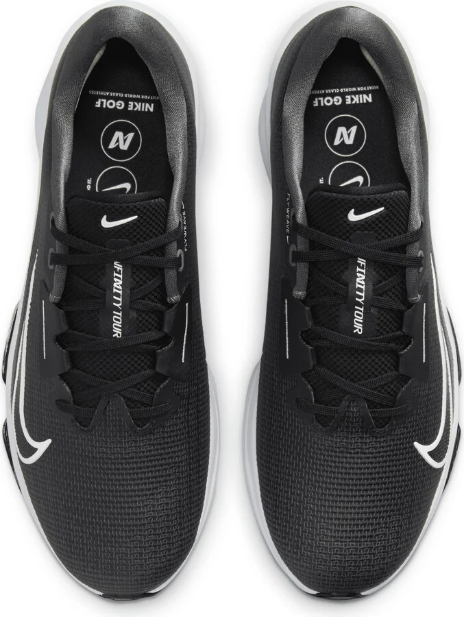 Nike Men's Air Zoom Infinity Tour 2 Golf Shoes (Wide) in Black | FD0218-002 - Image 4