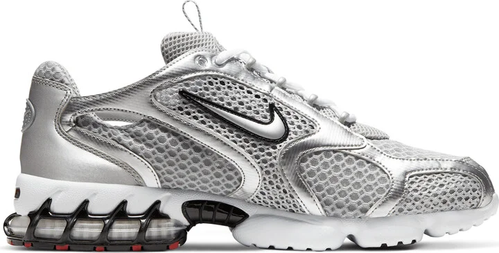 Nike Men's Air Zoom Spiridon Cage 2 Shoes in Grey | CJ1288-001 - Image 3