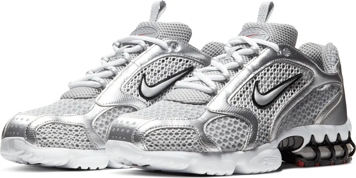 Nike Men's Air Zoom Spiridon Cage 2 Shoes in Grey | CJ1288-001 - Image 5