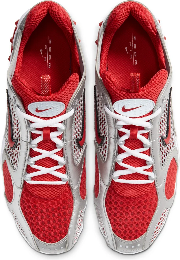 Nike Men's Air Zoom Spiridon Cage 2 Shoes in Red | CJ1288-600 - Image 4