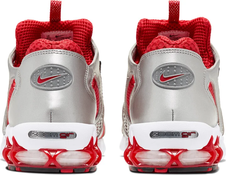 Nike Men's Air Zoom Spiridon Cage 2 Shoes in Red | CJ1288-600 - Image 6