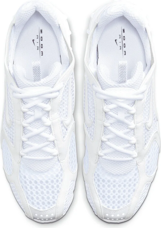 Nike Men's Air Zoom Spiridon Cage 2 Shoes in White | CJ1288-100 - Image 4