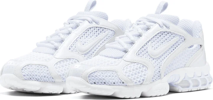 Nike Men's Air Zoom Spiridon Cage 2 Shoes in White | CJ1288-100 - Image 5