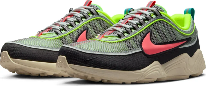 Nike Men's Air Zoom Spiridon Shoes in Yellow | II1237-701 - Image 5