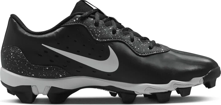 Nike Men's Alpha Huarache 4 Keystone Baseball Cleats in Black | DJ6524-003 - Image 3