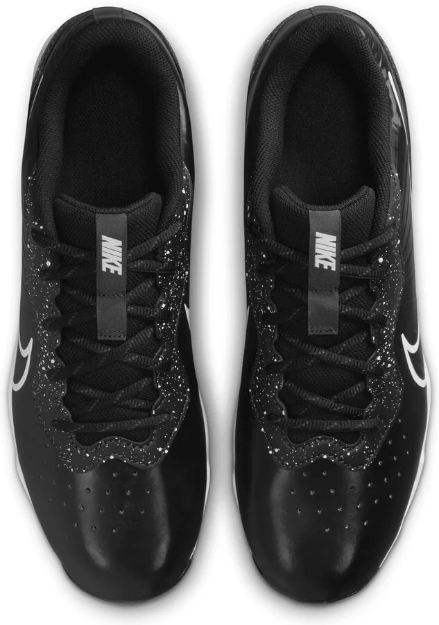 Nike Men's Alpha Huarache 4 Keystone Baseball Cleats in Black | DJ6524-003 - Image 4