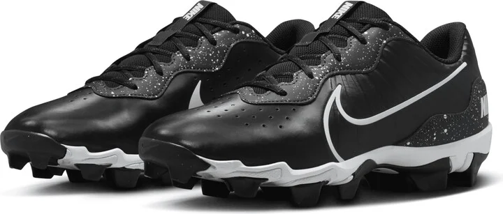 Nike Men's Alpha Huarache 4 Keystone Baseball Cleats in Black | DJ6524-003 - Image 5