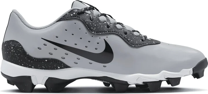 Nike Men's Alpha Huarache 4 Keystone Baseball Cleats in Grey | DJ6524-002 - Image 3