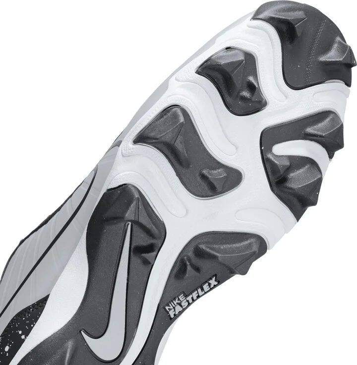 Nike Men's Alpha Huarache 4 Keystone Baseball Cleats in Grey | DJ6524-002 - Image 7