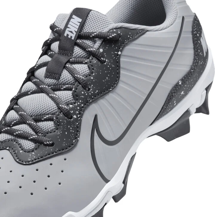 Nike Men's Alpha Huarache 4 Keystone Baseball Cleats in Grey | DJ6524-002 - Image 8