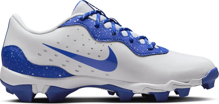 Nike Men's Alpha Huarache 4 Keystone Baseball Cleats in White | DJ6524-105 - Image 3