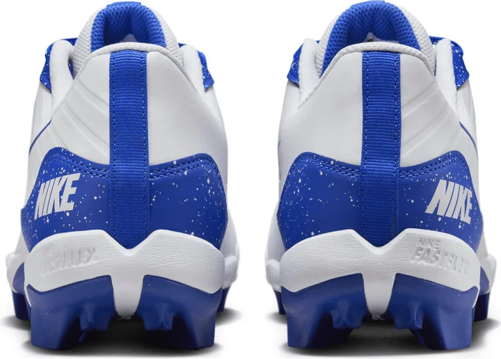 Nike Men's Alpha Huarache 4 Keystone Baseball Cleats in White | DJ6524-105 - Image 6